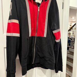 True Religion Black and Red Performance Jacket